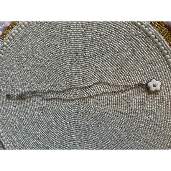 Brighton Dazzling Love White Flower Necklace - Picture 4 of 6